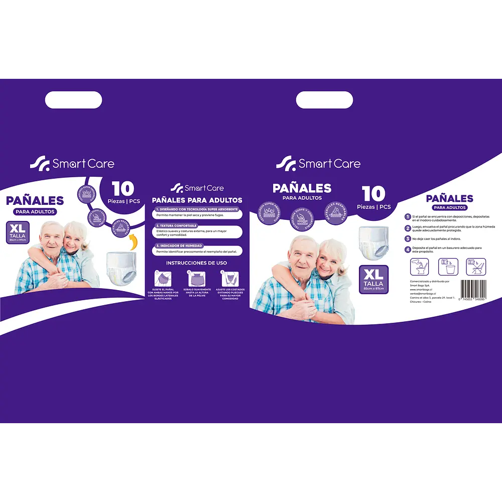 Pants Ropa Interior Desechable XL / XG - Smart Care