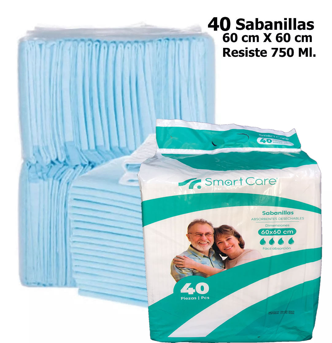 Sabanilla 60x60 cm. 40 unidades