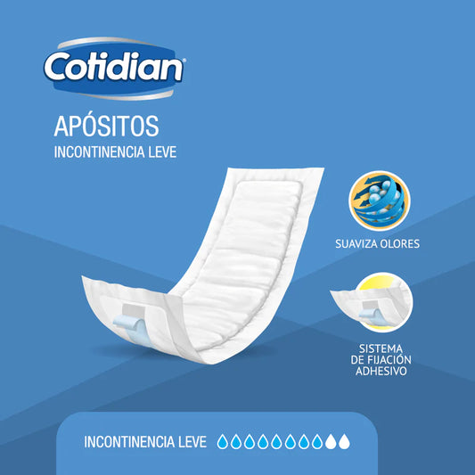 Apósito Cotidian Unisex Normal 20 un Talla U