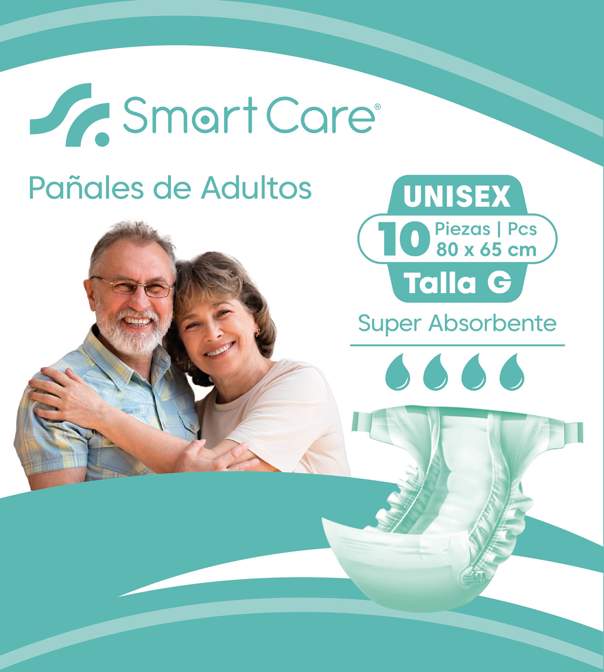 Pañales Adulto Premium XL / XG. Smart Care