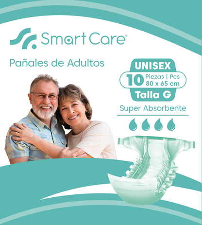 Pañales Adulto Premium XL / XG. Smart Care