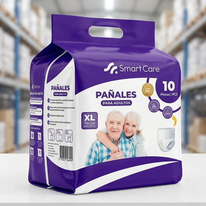 Pants Ropa Interior Desechable XL / XG - 6 Paquetes. Smart Care