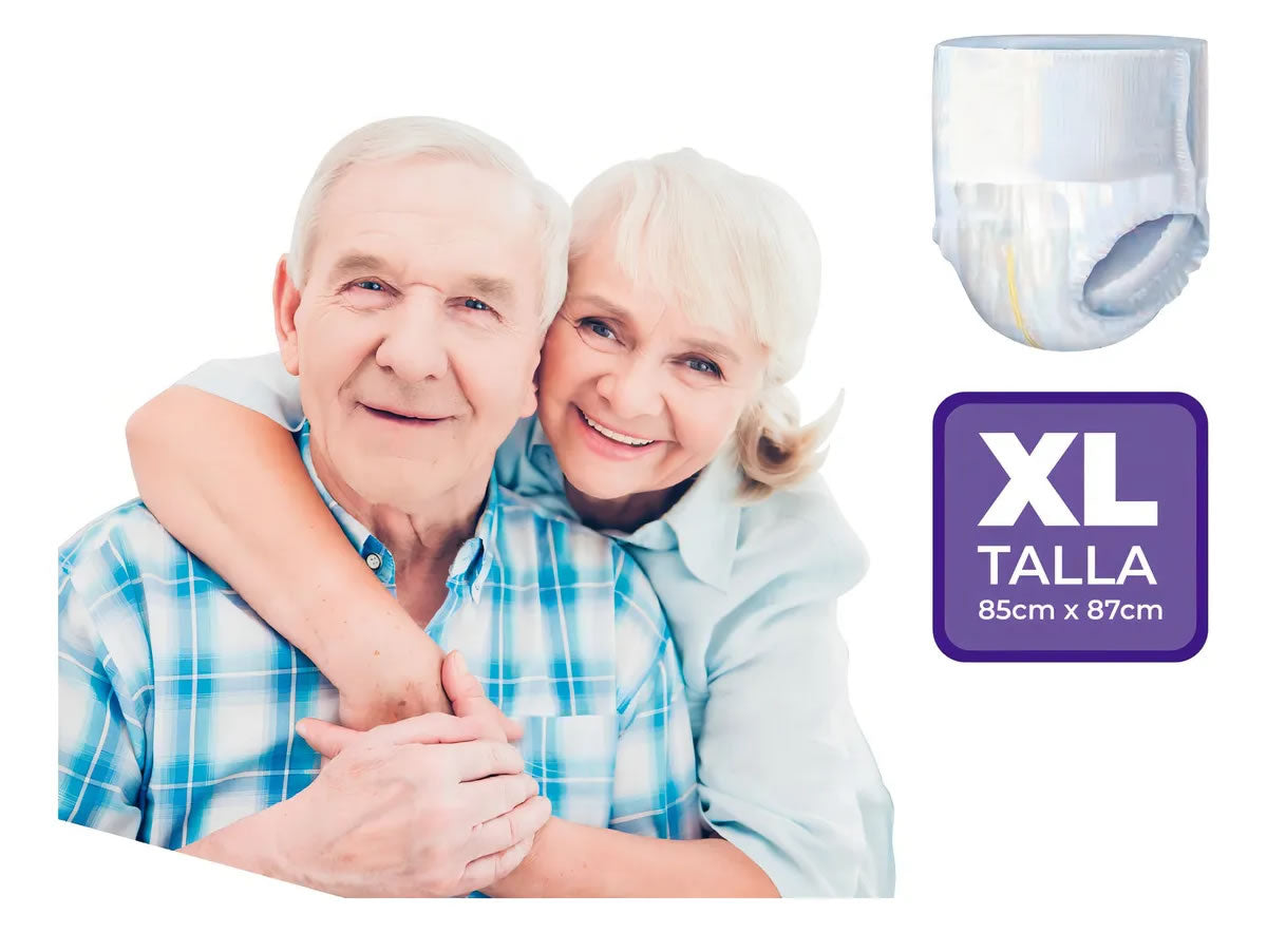 Pants Ropa Interior Desechable XL / XG - 12 Paquetes + Regalo. Smart Care
