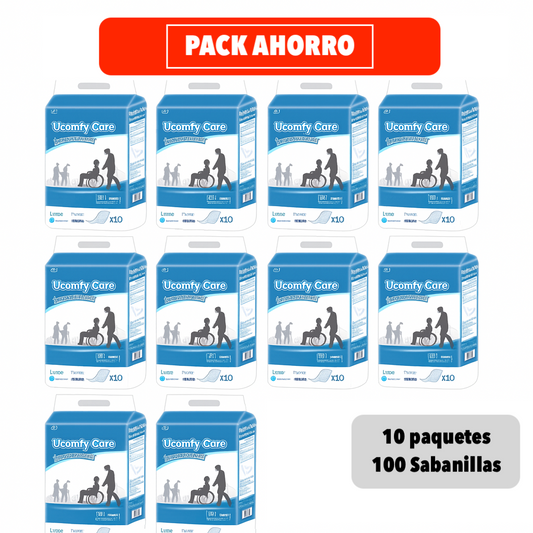 Sabanilla 60x90 cm 10 Paquetes + Regalo