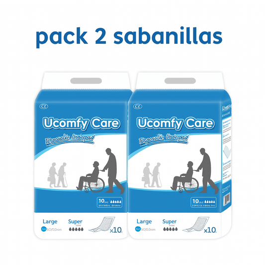 Pack 2 Sabanilla 60x90 cm