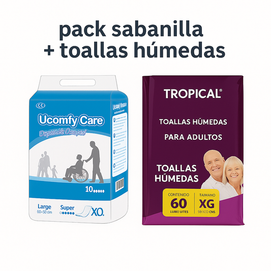 Pack Sabanilla + Toallas Húmedas