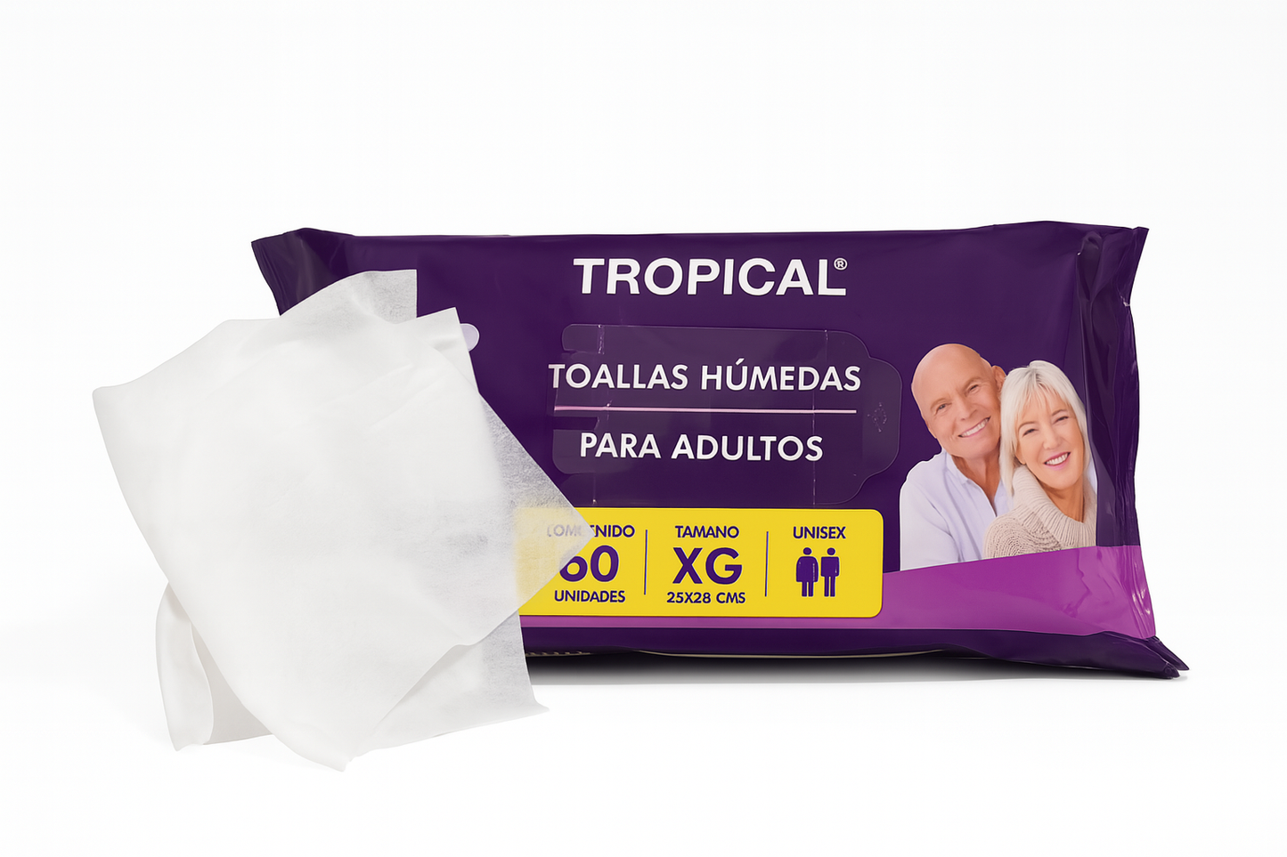 Toallas Húmedas Adulto 12 Paquetes + Regalo