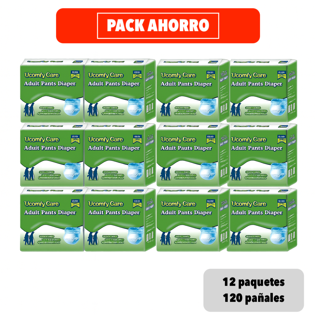 Pants Ropa Interior Desechable M - 12 Paquetes + Regalo – Confi Care