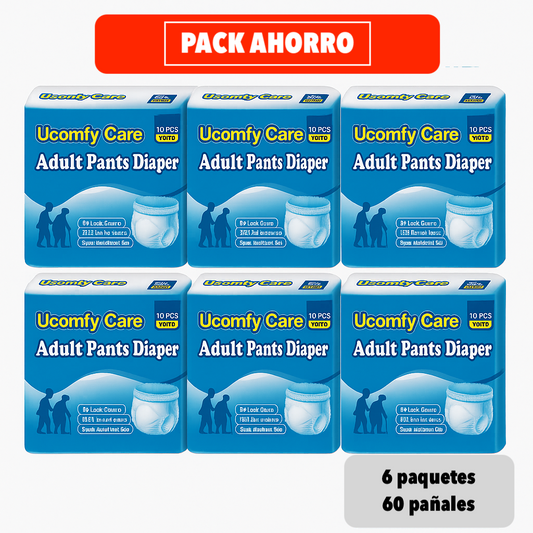 Pants Ropa Interior Desechable L / G - 6 Paquetes + Regalo