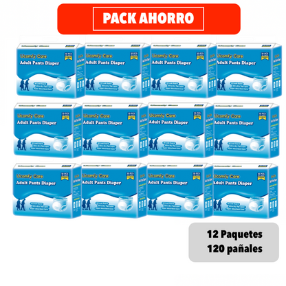 Pants Ropa Interior Desechable L / G - 12 Paquetes + Regalo