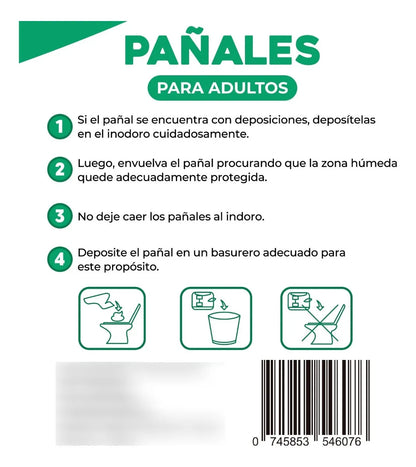 Pants Ropa Interior Desechable L / G. Smart Care