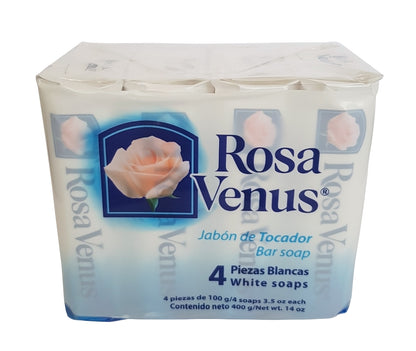 Pack Jabón Barra 4x100g Blanco