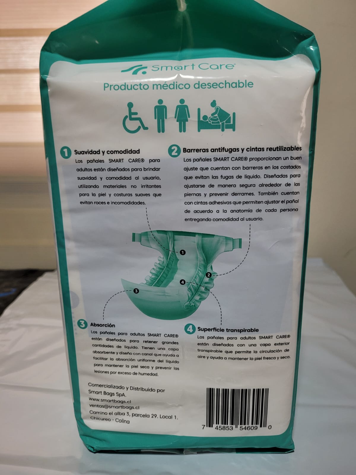 Pañales Adulto Premium L / G. Smart Care