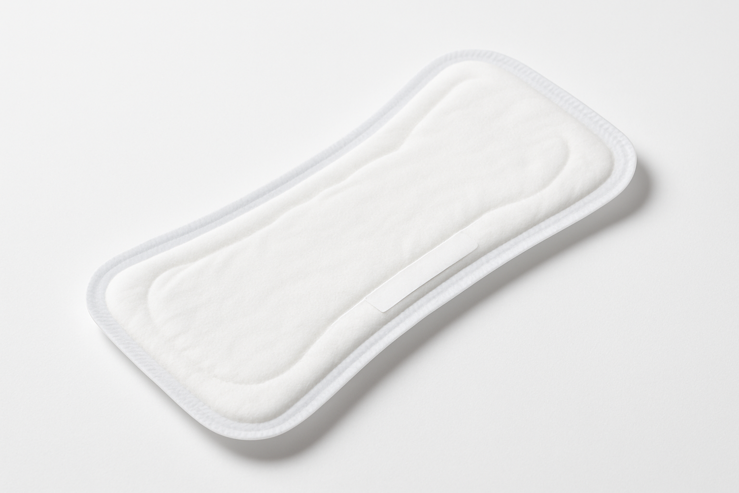 no, necesito una imagen solo del aposito, sin texto y sin empaque, solo de la toallita, esta es rectangular 