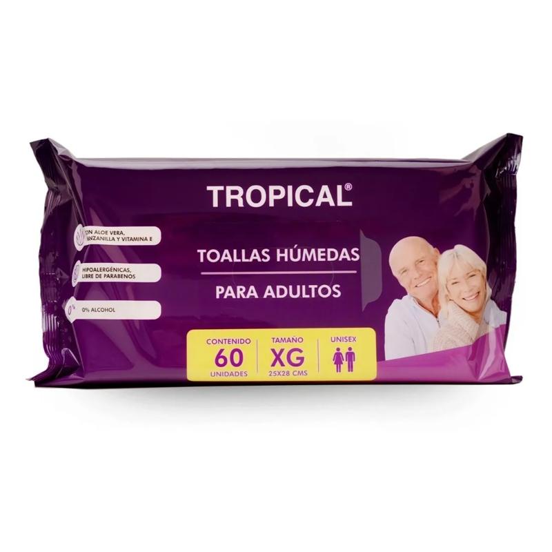 Toallas Húmedas Adulto 12 Paquetes + Regalo